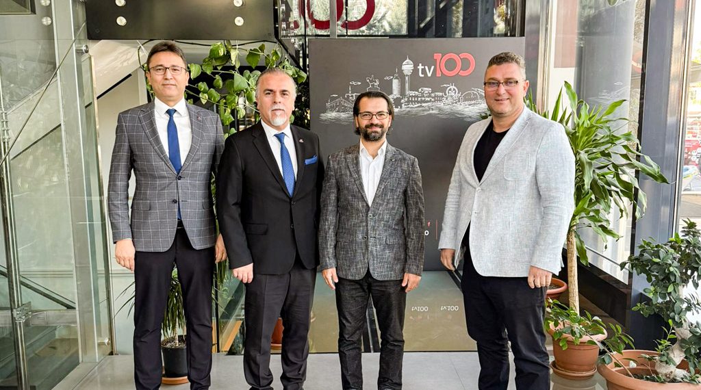 TV100 Yazarı, Gazeteci Sn. Hacı Yakışıklı’ya Ziyaret