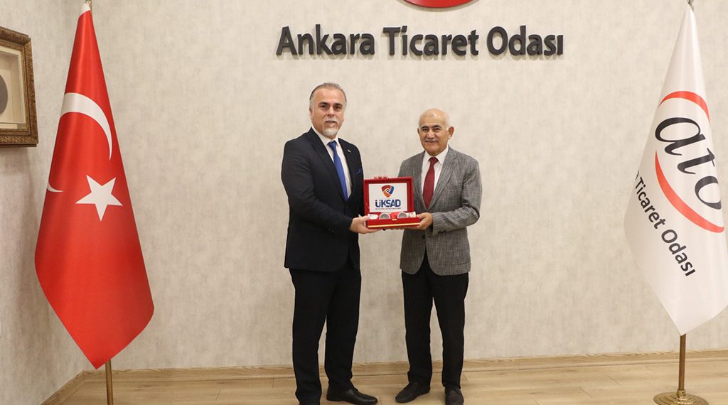 ATO Meclis Başkanı Sn. Mustafa Deryal’a Ziyaret